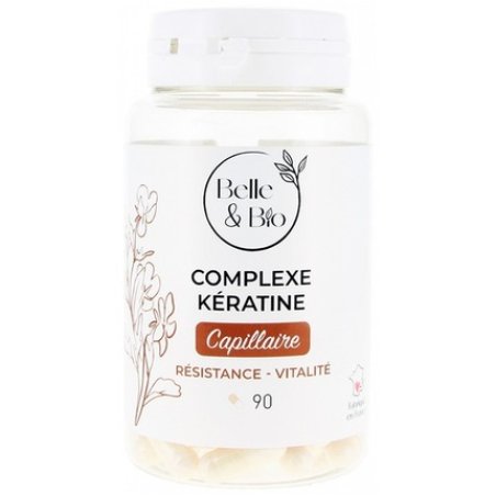 The Keratin Complex of Belle & Bio for Strong and Radiant Hair