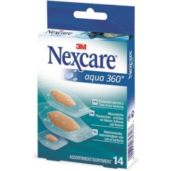 Nexcare Aqua 360 Assorted 14 Unit 360°