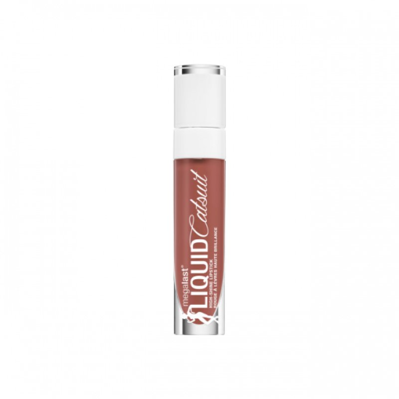 Wet n Wild MegaLast Liquid Catsuit Hi-Shine Lipstick with Hydrating Formula - Cedar Later