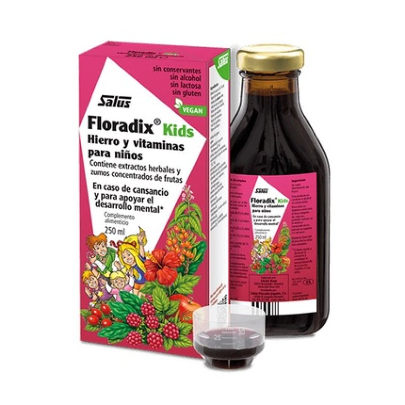 Salus Floradix Kids Iron And Vitamins For Children 250ml