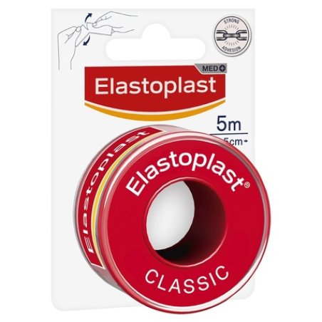 Elastoplast Classic Fabric First Aid Tape 2.5cm x 5m