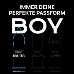 BILLY BOY Condoms Much Feeling 10 Pack 56mm - Pack of 10