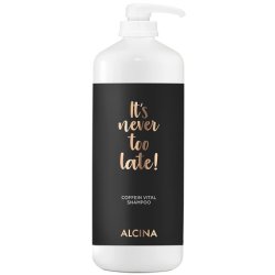 ALCINA It's Never Too Late Coffein Vital Shampoo 1250ml for Thinning or Hair Loss Prone Hair