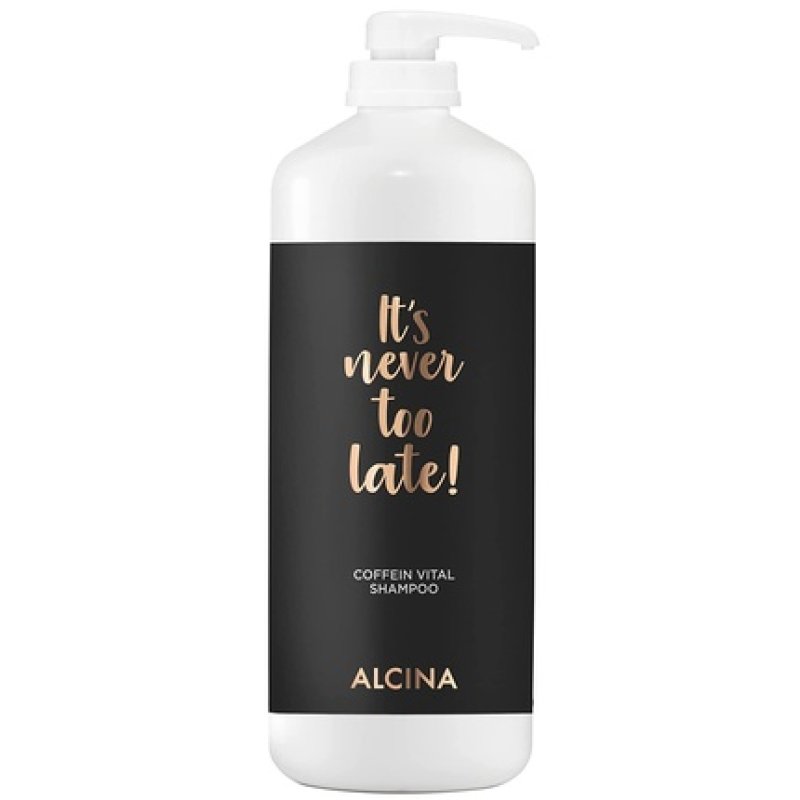 ALCINA It's Never Too Late Coffein Vital Shampoo 1250ml for Thinning or Hair Loss Prone Hair