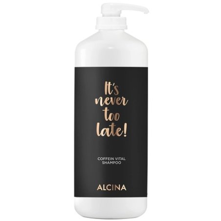 ALCINA It's Never Too Late Coffein Vital Shampoo 1250ml for Thinning or Hair Loss Prone Hair