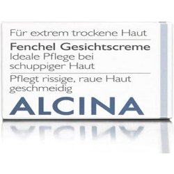 Alcina Fennel Face Cream Nourishing Cosmetics 100ml - Pack of 3