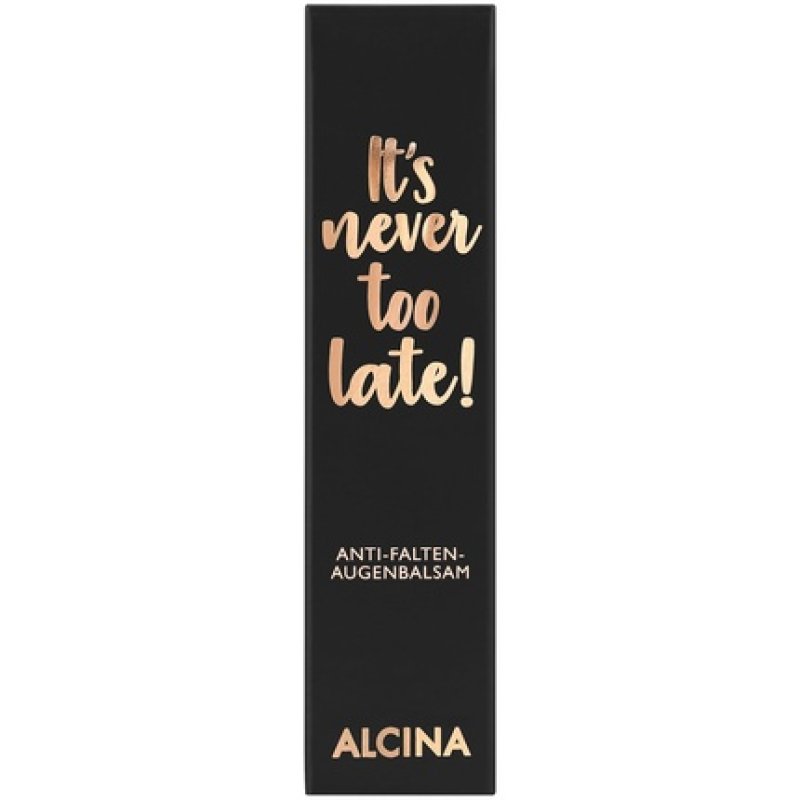 Alcina It's Never Too Late Anti-Wrinkle Eye Balm 15ml