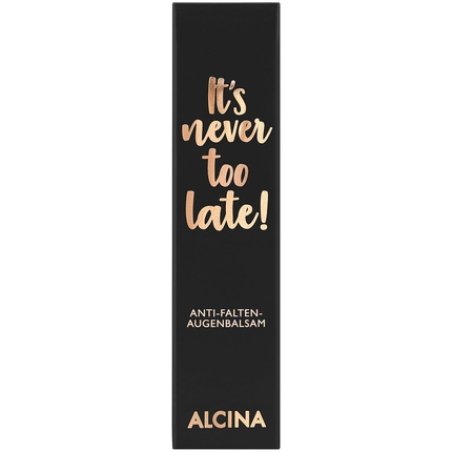Alcina It's Never Too Late Anti-Wrinkle Eye Balm 15ml