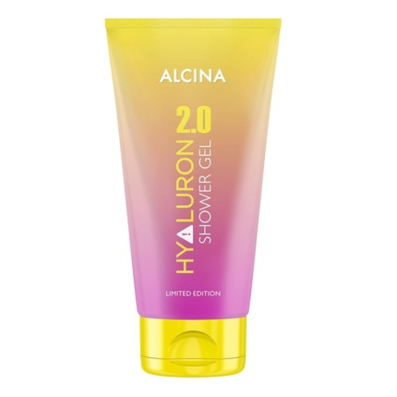 ALCINA Hyaluron 2.0 Shower Gel 150ml Refreshing and Revitalizing Body Wash with Summer Fragrance