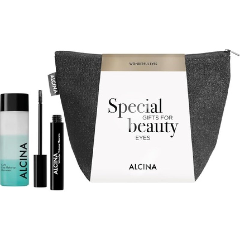 Alcina Gift Set Wonderful Eyes with Wonder Volume Mascara Black