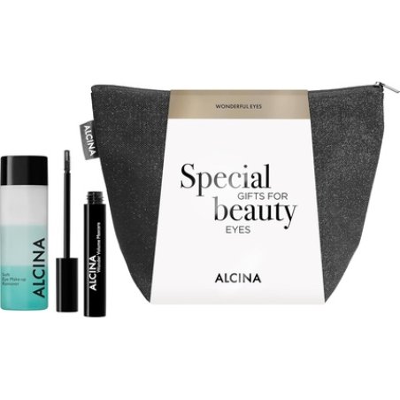 Alcina Gift Set Wonderful Eyes with Wonder Volume Mascara Black