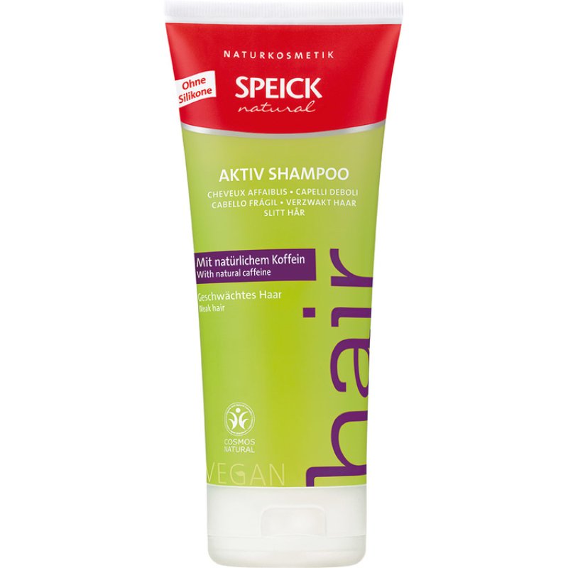 Speick Natural Aktiv Shampoo With Natural Caffeine 200 ml Shampoing Non-professionnel Femmes