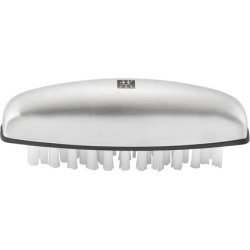 ZWILLING Hand and Nail Brush Wash Brush Fingernail Cleaner Odour Remover Stainless Steel Matte
