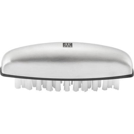 ZWILLING Hand and Nail Brush Wash Brush Fingernail Cleaner Odour Remover Stainless Steel Matte