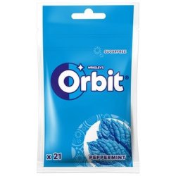 Orbit Peppermint Sugar-Free Chewing Gum 29g