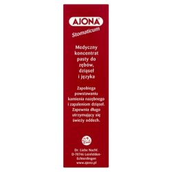 Ajona Stomaticum Medical Concentrate Toothpaste for Gum and Tongue 6ml