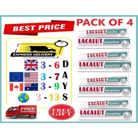 Lacalut Sensitive Toothpaste 75ml