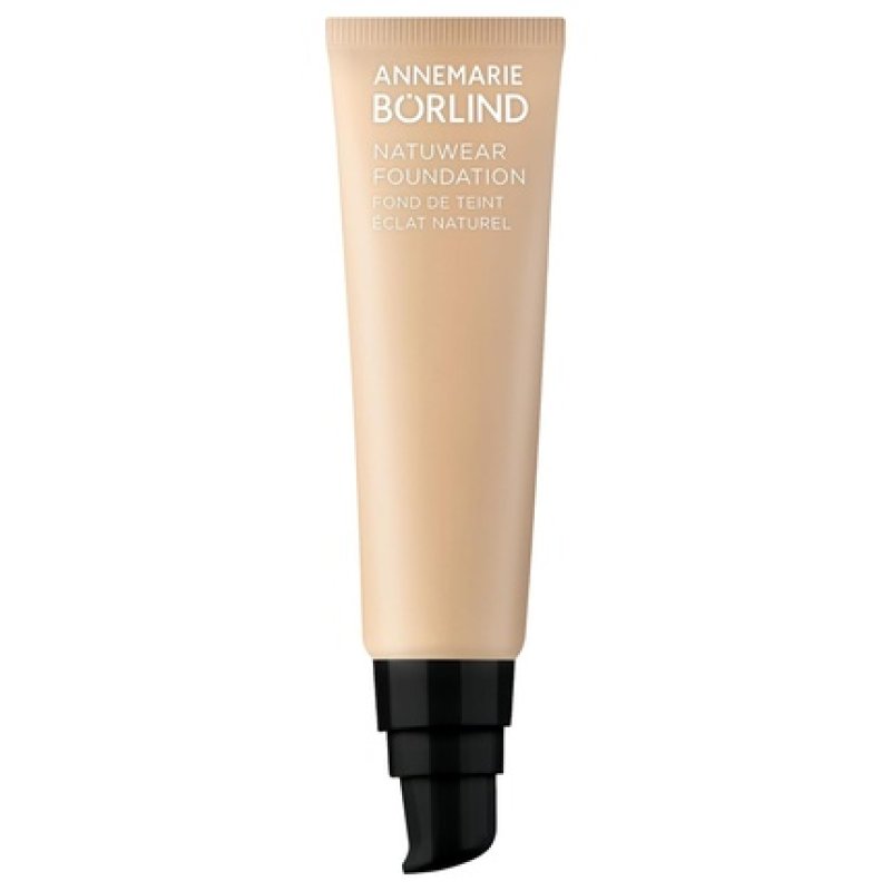 Annemarie Börlind Natuwear Foundation Hazel 30ml - Defined Facial Contours Fresh Glow Natural Even Skin Tone Vegan