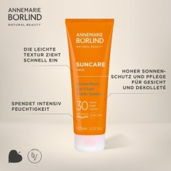 Annemarie Borlind Suncare Face Sun Fluid SPF 30 75ml