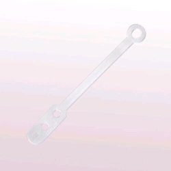 Comair Silicone Band Flat Long - Pack of 50