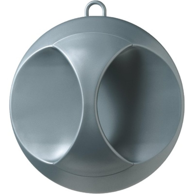 Comair 3011986 Elegant Matt Cabinet Mirror 25cm Silver