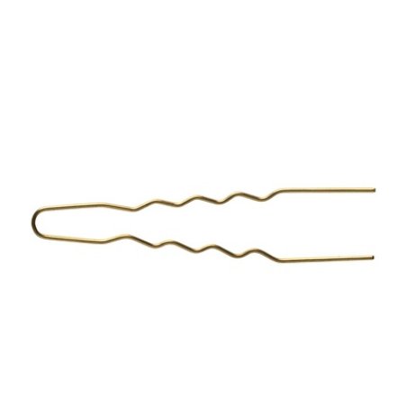 Comair Wavey Gold Hairpins 45mm