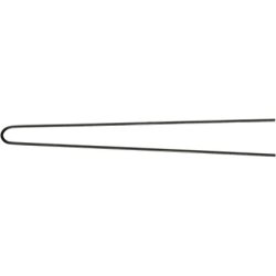 Comair Postiche Smooth Needles 65mm Black 50 Pack 0.8mm Thickness