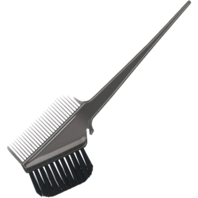 Comair Dye Brush with Comb Transparent/Black