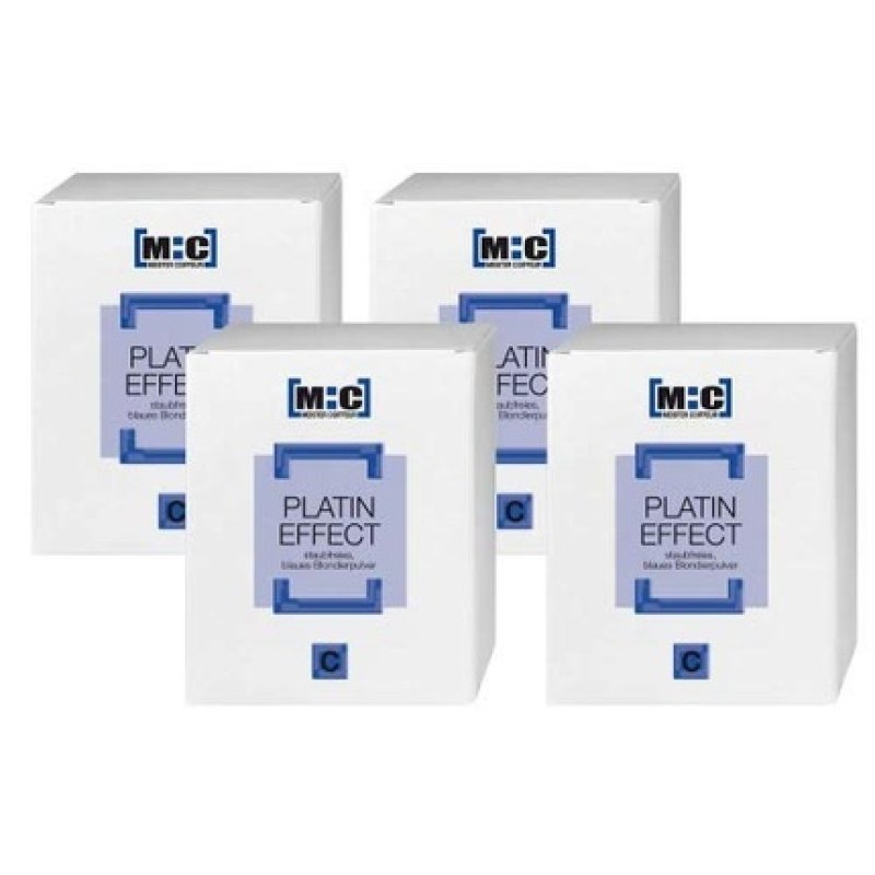 M:C Platin Effect C Blue Bleaching Powder 400g - Pack of 5