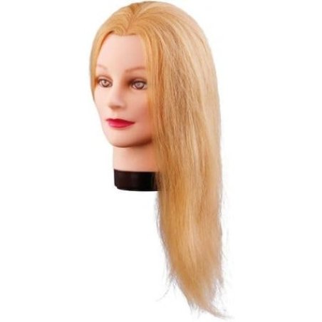 Comair Übungskopf Head Natural Hair Lilly Blond