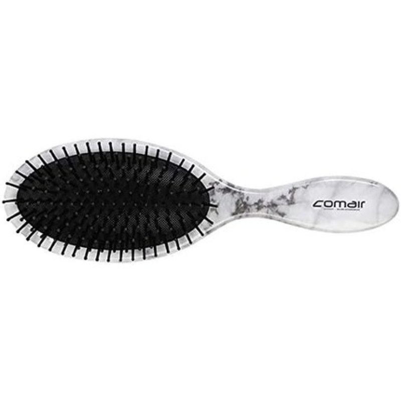Comair Marble Hair Brush with Nylon Pins