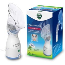 Wick Sinus Inhaler Relief for Blocked Sinuses - Helps with Cough, Colds or Stuffy Noses - Adjustable Steam Control -