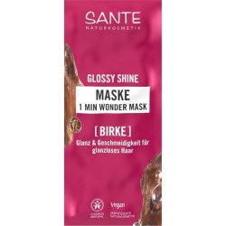 Sante Naturkosmetik Glossy Shine 1 Minute Wonder Mask Sachet