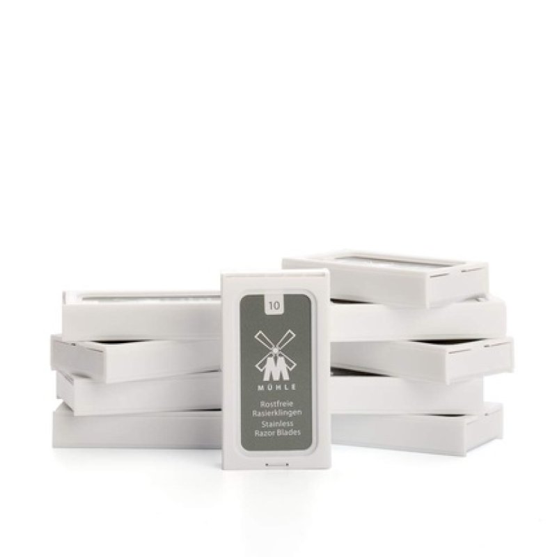 MÜHLE Stainless Steel Safety Razor Blades 200 Count