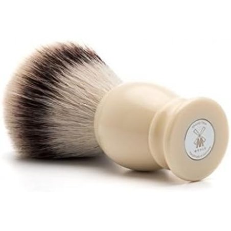 Muhle Classic Medium Faux Ivory Silvertip Fibre Shaving Brush
