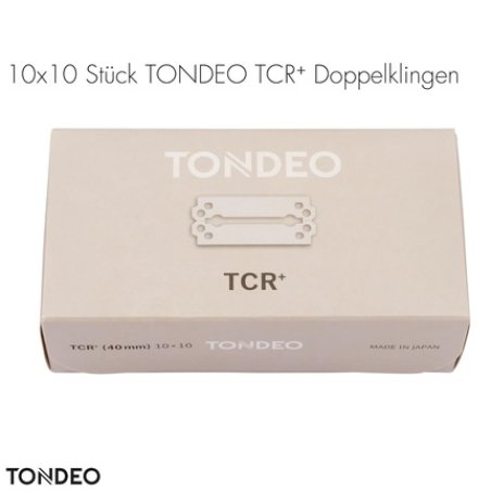 Razor Blades TCR Stainless Double Blades for Tondeo Razor