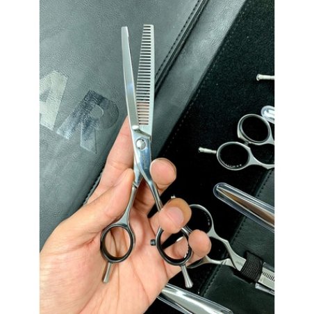 Jaguar Silver Line CJ 40 Plus Left Handed Hair Thinning Scissors 5.25-Inch Length 0.04102 kg