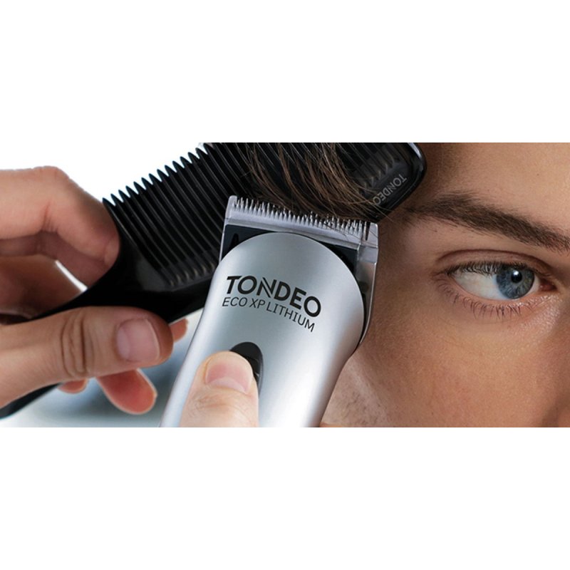 Tondeo Professional Eco Xp Lithium Hair Clipper - Silver