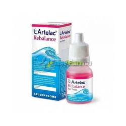 Bausch Lomb Artelac Rebalance Soothing Eye Drops 10 Milliliters