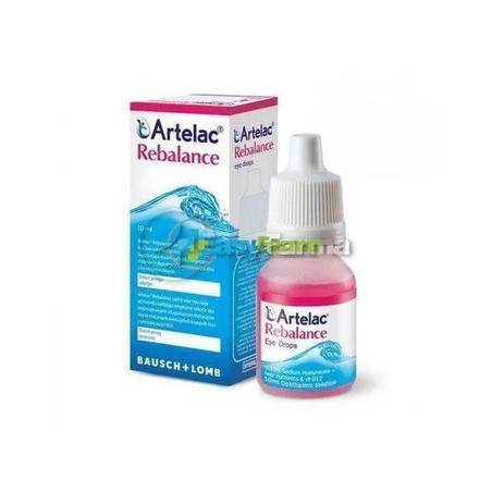 Bausch Lomb Artelac Rebalance Soothing Eye Drops 10 Milliliters