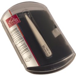 Rust-Free Slant Tweezers 9.7cm INOX in Plastic Case