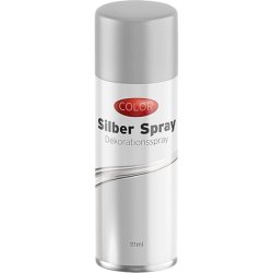 Cepewa Crafting Decorative Spray 111ml Silver Glitter Spray Gloss Spray