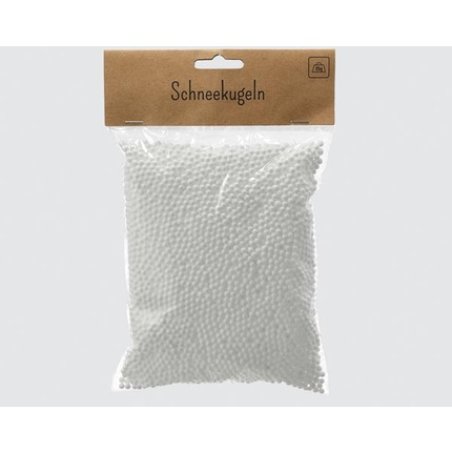 Cepewa Snow Balls, Approx. 15g, Styrofoam For Decoration And Crafts