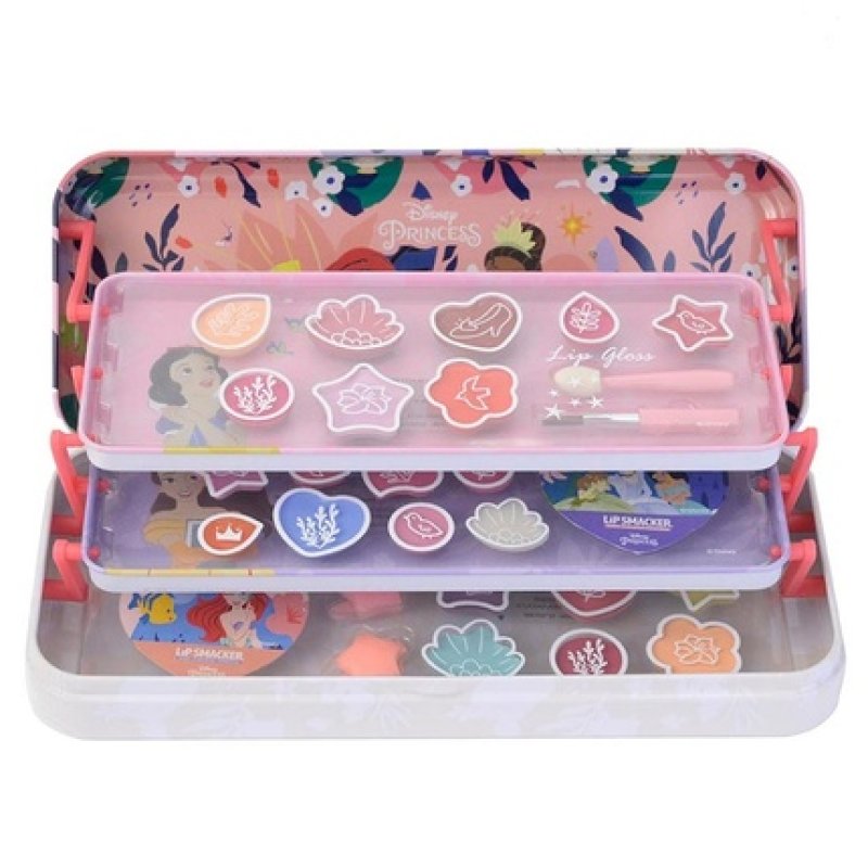 Lip Smacker Disney Princess Beauty Tin Makeup Set For Kids