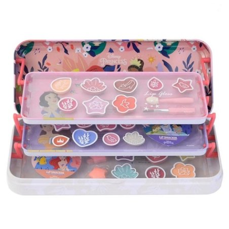 Lip Smacker Disney Princess Beauty Tin Makeup Set For Kids