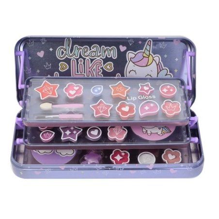 Lip Smacker Youth Color Tin Set - Children's Cosmetics In Metal Case
