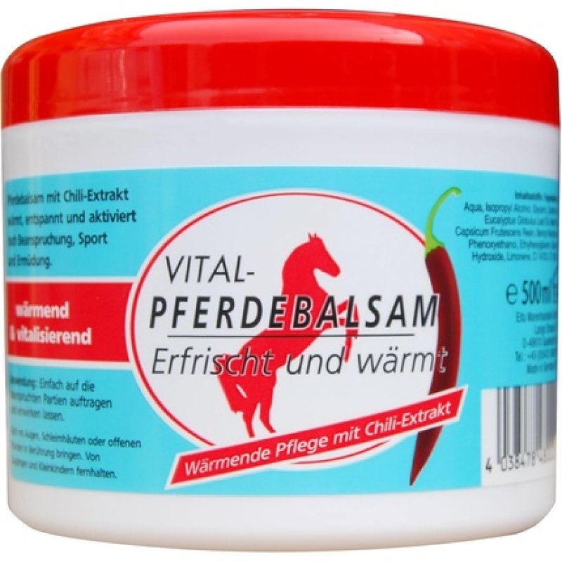 Bio-Vital Horse Balm Warming Gel with Chili Extract 500ml