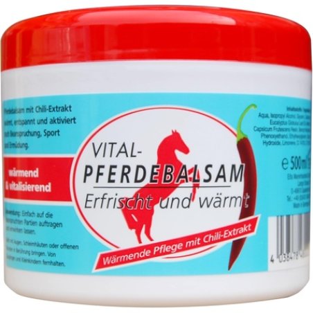 Bio-Vital Horse Balm Warming Gel with Chili Extract 500ml