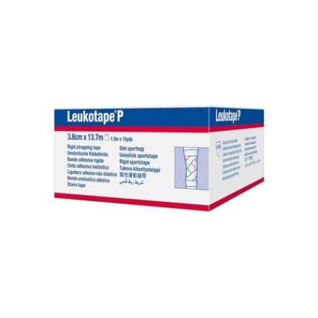 Leukotape P Adhesive Strapping Tape for Sports Injuries, Strains, and Sprains