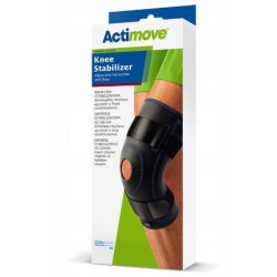 Actimove Knee Stabilizer Adjustable Horseshoe And Stays - Black, Size Small